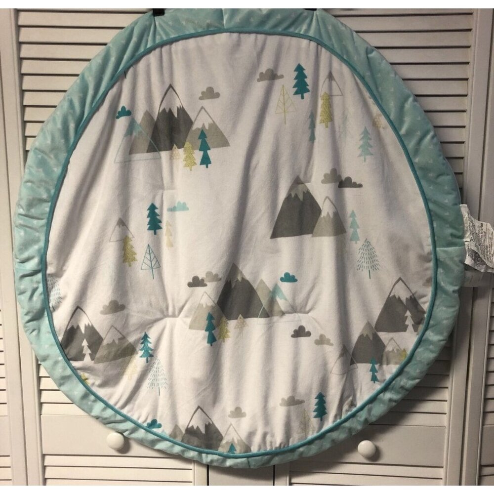 Cloud Island  Round Activity Playmat Mint Adventure Awaits